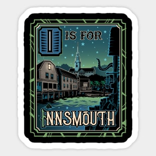 I is for Innsmouth Sticker